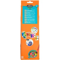 Set Découverte Acrylcolor 12 x 20 ml Peinture Paillettes - Pébéo