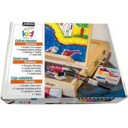 Coffret & chevalet artiste kids - Pébéo