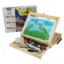 Coffret & chevalet artiste kids - Pébéo