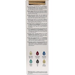 Set de 6 Flacons de 20 ml  Peinture sur verre Fantasy Prisme Couleurs Assorties - Pébéo