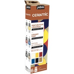 Set de 6 Flacons de 20 ml Fantasy Moon Couleurs Assorties - Pébéo