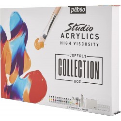 Coffret Collection Studio Acrylics - Pébéo