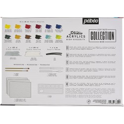Coffret Collection Studio Acrylics - Pébéo