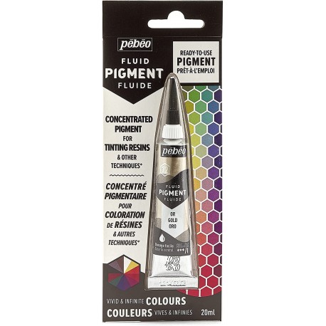 Fluid Pigment-Concentré 20ml Or - Pébéo