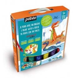 Coffret Atelier Primacolor “Dinosaures” - Pébéo