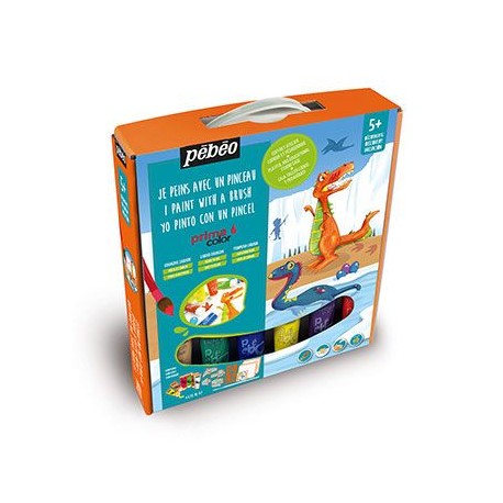 Coffret Atelier Primacolor “Dinosaures” - Pébéo