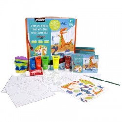 Coffret Atelier Primacolor “Dinosaures” - Pébéo