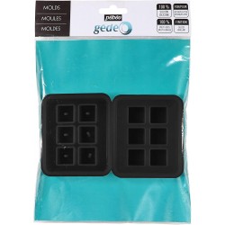 Sachet 4 moules géométriques , Coloris Assortis - Pébéo