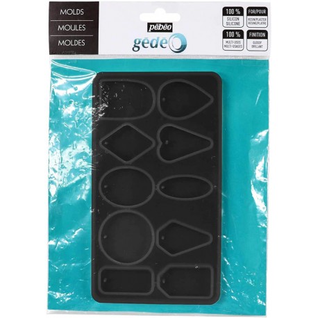 Sachet Planche géométrique n°1, Coloris Assortis- Pébéo