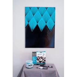 Kit Résine Couleur 150 ml Noir Gédéo  - Pébéo