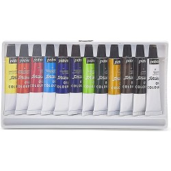 Etui de 12 Tubes Huile Fine XL de 12 ml  - Pébéo