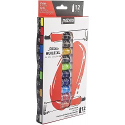 Etui de 12 Tubes Huile Fine XL de 12 ml  - Pébéo