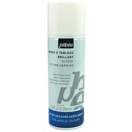 Vernis Aérosol Acrylique Brillant 400 ml - Pébéo