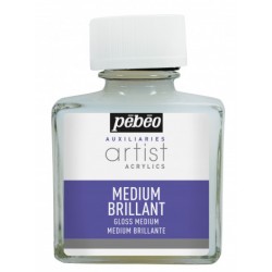Médium Artist Acrylics Brillant 75 ml - Pébéo