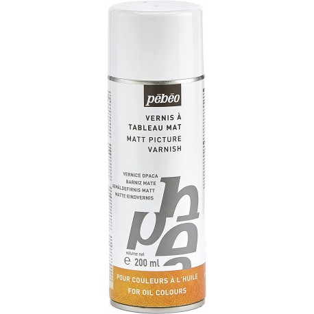 Vernis à Tableau Aérosol Huile Mat 200 ml - Pébéo