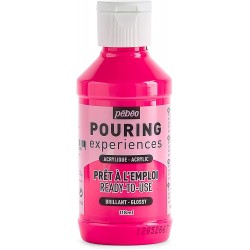 Pouring Experiences Orange Fluorescent 118 ml - Pébéo