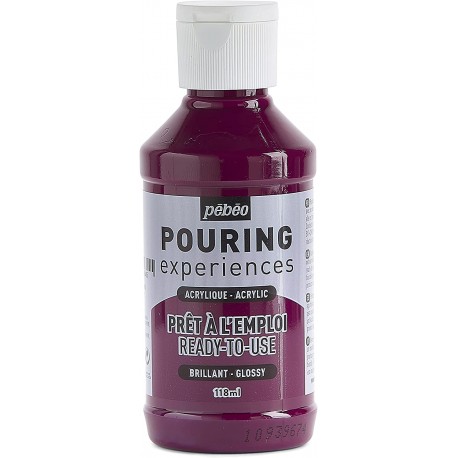 Pouring Experiences Violet Métalique 118 ml - Pébéo