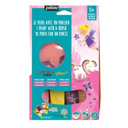 Kit Gouache liquide 4x20ml "Féerie" - Pébéo