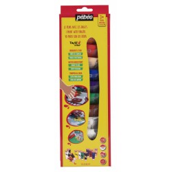 Set découverte de 12 Gouache 20 ml TACTICOLOR - Pébéo