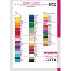 Marqueur Acrylique pointe 5-15mm Noir - Pébéo