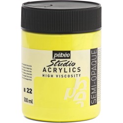 Studio Acrylique Pébéo - 500ml - Carmin Naphtol 18