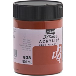 Studio Acrylique Pébéo - 500ml - Orange Cadmium Imitation 32