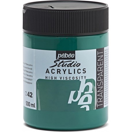 Studio Acrylique Pébéo - 500ml - Sienne Brûlée 38