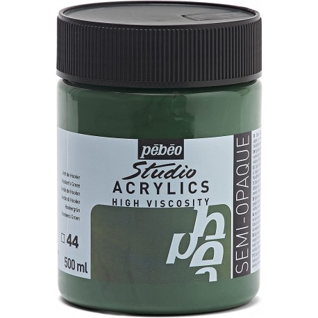 Studio Acrylique Pébéo - 500ml - Émeraude de Phtalocyanine 42