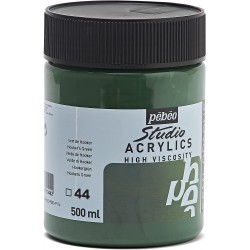 Studio Acrylique Pébéo - 500ml - Émeraude de Phtalocyanine 42