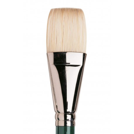 Pinceau poils de porc Winton Hog ​​- Courte Plate/brillante N°18 - Winsor & Newton