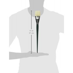 Pinceau poils de porc Winton Hog ​​- Courte Plate/brillante N°18 - Winsor & Newton