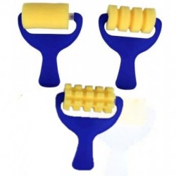 Kit de 3 Rouleau Mousse Motif