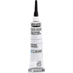 Cerne relief Transparente Pailletée 20 ml - Pébéo