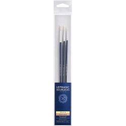 Brosse à poils de porc Plat N°30 manche Court - Lefranc & Bourgeois