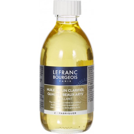 Additif Huile Lin Clarifiée Flacon 250ml - Lefranc & Bourgeois