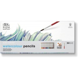 Coffret Studio Collection de 50 Crayons Aquarelles - Winsor & Newton