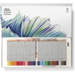 Coffret Studio Collection de 50 Crayons de Couleurs - Winsor & Newton