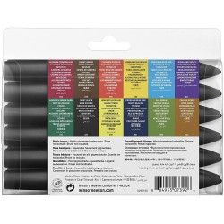 Set de 6 Marqueur Promarker Watercolour Tons de base - Winsor & Newton