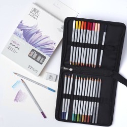 Trousse Studio Collection de 27 Crayons Couleurs - Winsor & Newton