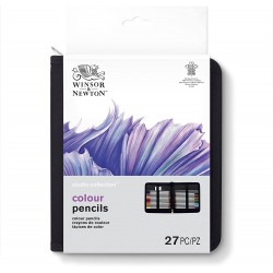 Trousse Studio Collection de 27 Crayons Couleurs - Winsor & Newton