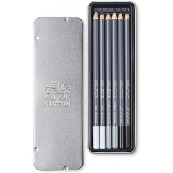 Set de 6 Crayons de fusain Studio Collection -  Winsor & Newton