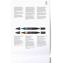 Bloc de 25 Papiers Marqueur anti-purge 160gr A4 - Winsor & Newton