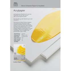 Bloc de 15 Papiers Acrylique 300 gr A4 - Winsor & Newton