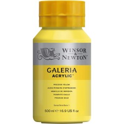 Acrylique Galeria 500ml Jaune Primaire 527 - Winsor & Newton