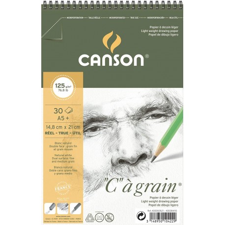 Album « C » à grain 30 F 125 gr - Canson