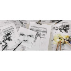 Album « C » à grain A5+ 30F - 180gr - Canson