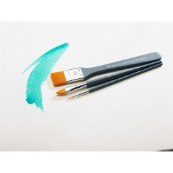 Set de 6 pinceaux Aquarelle X6 Synthétique Doré Fondation - Winsor & Newton
