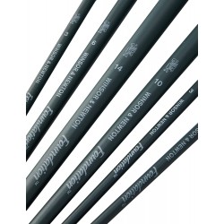 Set de 6 Pinceaux Acrylique Synthétique Blanc  Fondation Manche Long - Winsor & Newton