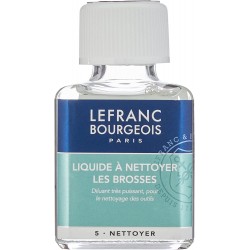 Additif Liquide A Nettoyer Les Brosses Flacon 75 ml - Lefranc & Bourgeois