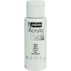 Acrylique Paint Mat Blanc - Pébéo